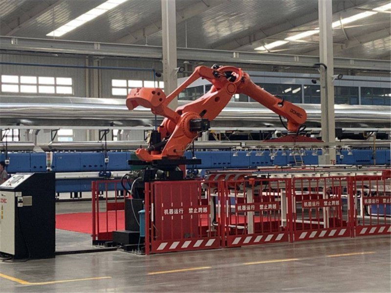 領標科技巖板3mm巖板智能生產線成功點火!_7