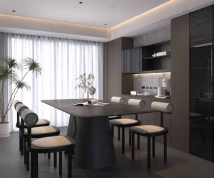 高顏值+強收納，美出新高度的餐邊柜設(shè)計