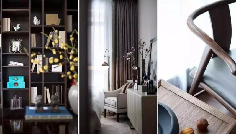 新中源陶瓷星·設計230㎡鑒賞 打造現代雅致新中式