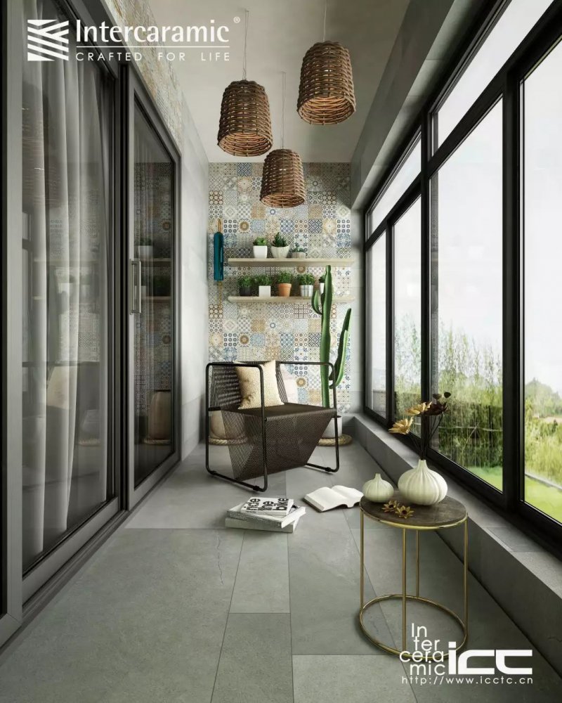 ICC瓷磚陽臺改造設計 教你打造絕美陽臺